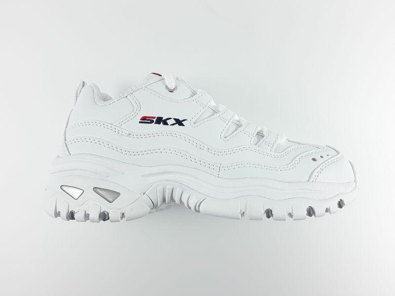 skechers enfant blanche