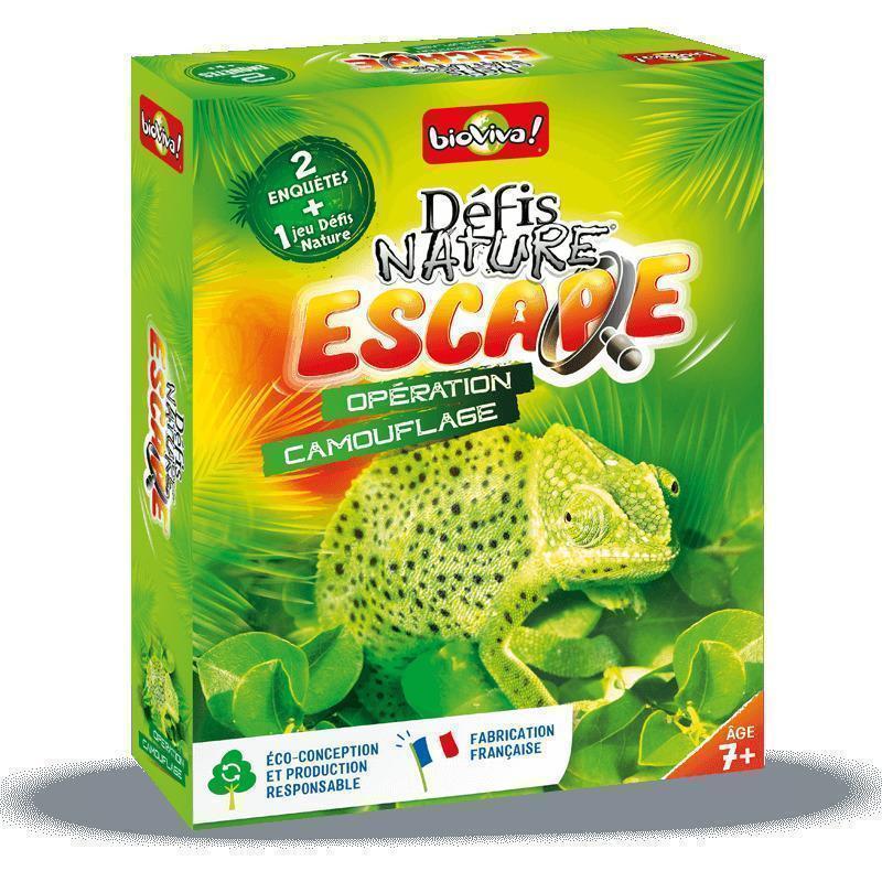 Jeu d'escape Défis nature Camouflage, Légendes et Mythologies
