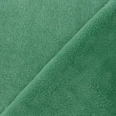 Tissu éponge bambou vert
