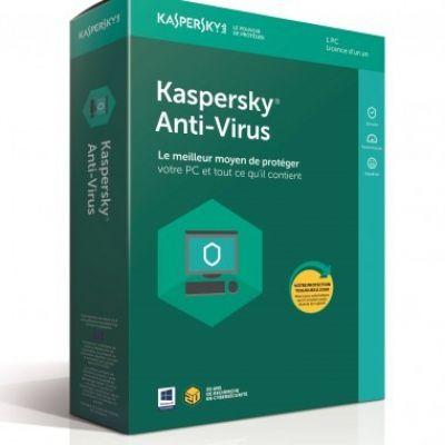 Kaspersky Anti-Virus 1-PC 1 an