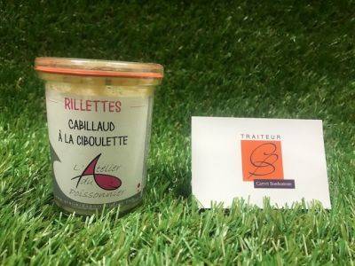Rillettes de Cabillaud à la ciboulette