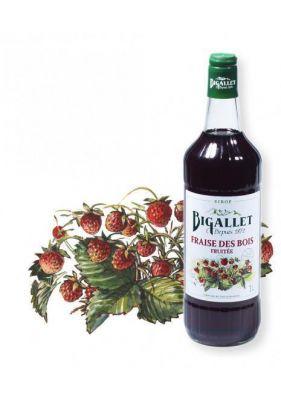 Sirop Fraise des Bois Fruitée Litre