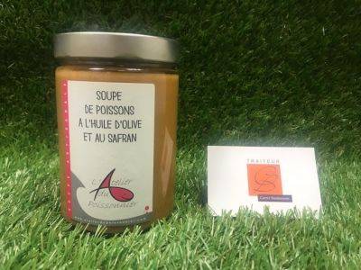 Soupe de poissons à l'huile d'olive et au safran 50cL