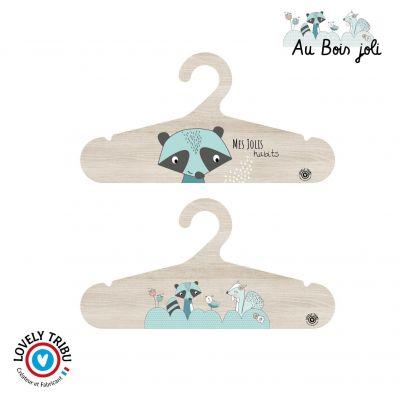 Cintres Bébé Bois Joli Lovely Tribu