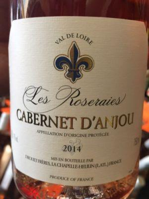 Cabernet D'Anjou Les Roseraies Rosé des anges