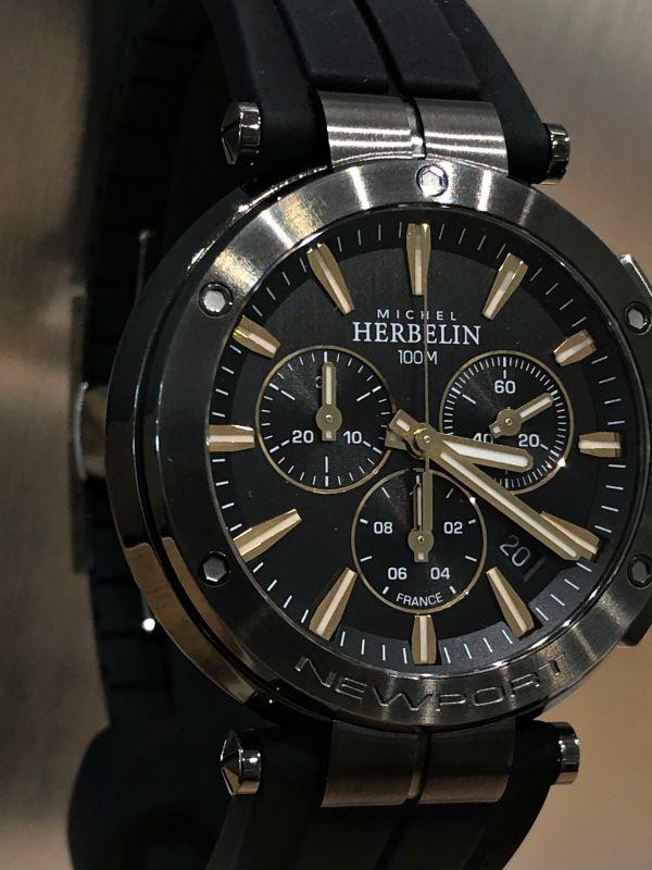 Montre Michel Herbelin Newport Chrono Homme Michel Herbelin à Bourgoin ...