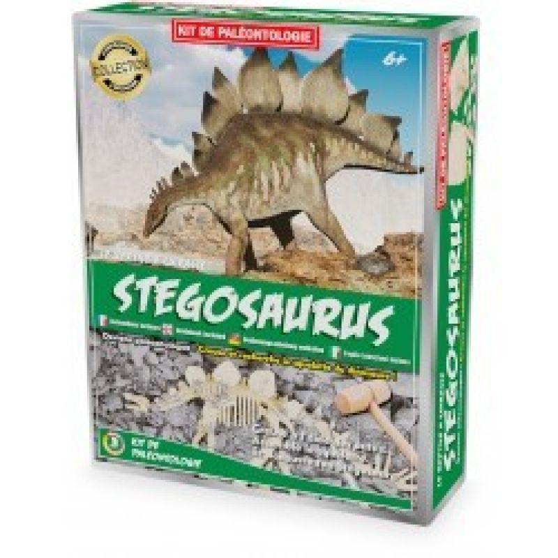 Kit de paléo - Stégosaure / Diplodocus / Pliosaure / Mammouth / Velociraptor