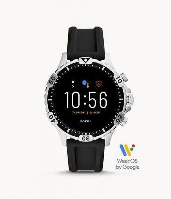 Montre connectée 5ème génération Garrett HR en silicone noir FTW4041