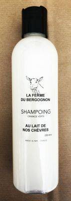 Shampoing orange verte au lait de chèvre