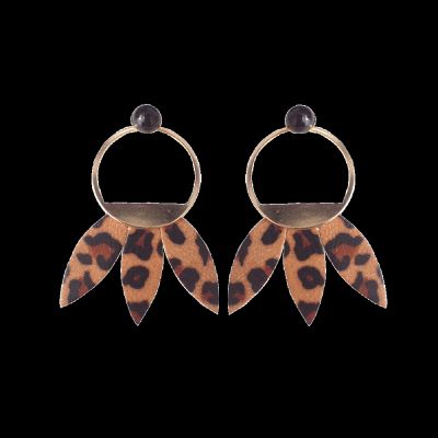 BOUCLES CHERRY DEMISEL LEOPARD