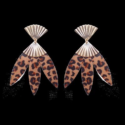 BOUCLES CARMEN DEMISEL LEOPARD