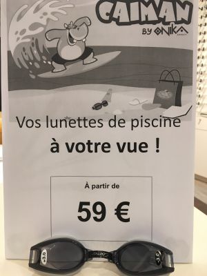 Lunettes de piscine