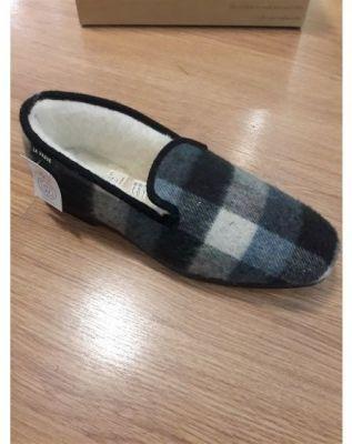 Pantoufle homme fourrée