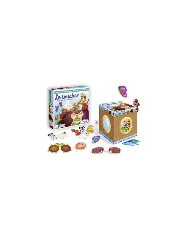 Jeu d'éveil sensoriel Montessori Le toucher
