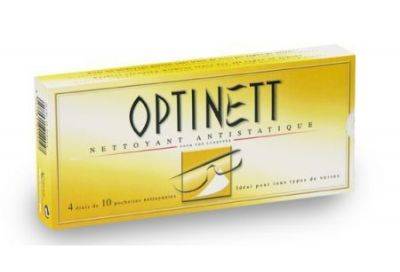 PRODUIT D'ENTRETIEN LUNETTES LINGETTES
