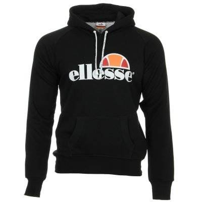 ELLESSE - SWEAT CAPUCHE UNI NOIR