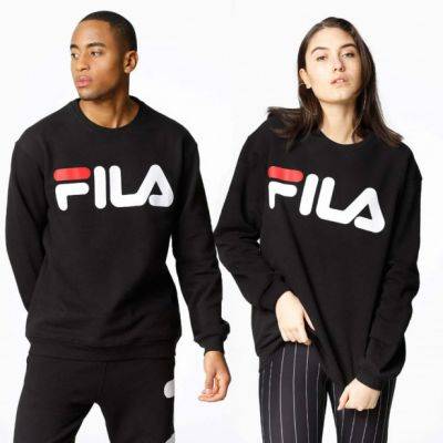 FILA - SWEAT CREWNECK CLASSIC 680431 LOGO NOIR