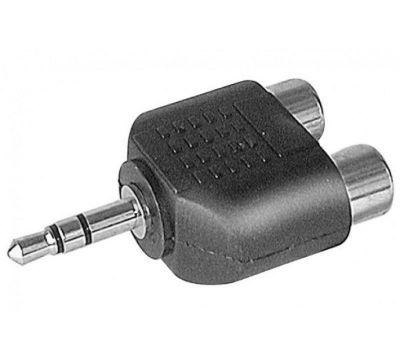 Adaptateur 2 x RCAF vers Jack 3.5 mm