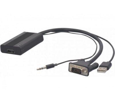 Convertisseur VGA+ audio (jack 3,5mm) vers HDMI - 20cm