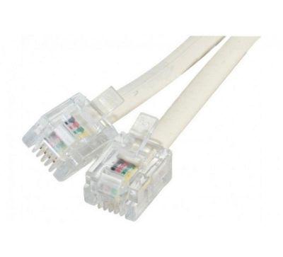 Cordon RJ11 4 conducteurs - 2 m