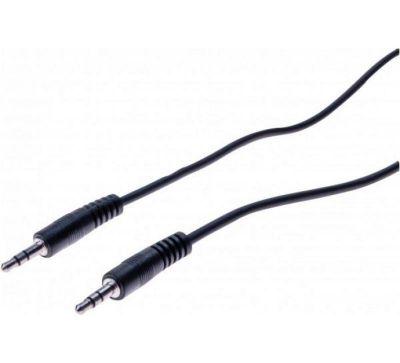 Cordon stéreo jack 3.5 mm noir - 10 m
