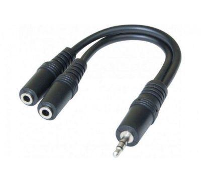 Doubleur stéréo Jack 3.5 mm - 15 cm
