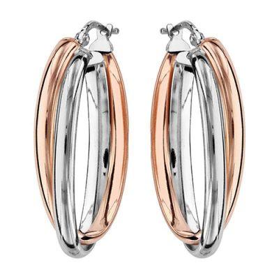 Créoles argent 925 mil