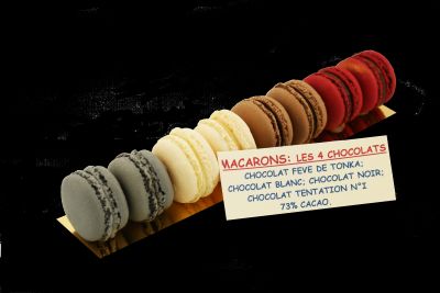 MACARONS 4 CHOCOLATS