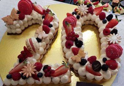 Number Cake (pour 20 pers)