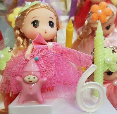 BOUGIE ANNIVERSAIRE FILLE