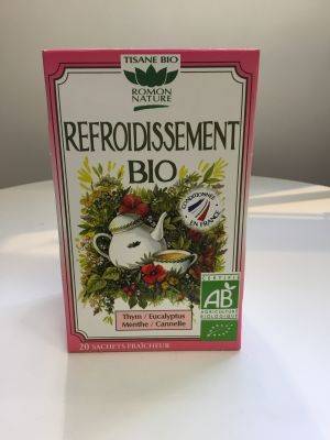 Infusion refroidissement bio