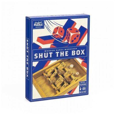 Ferme ta boite Shut the box en bois