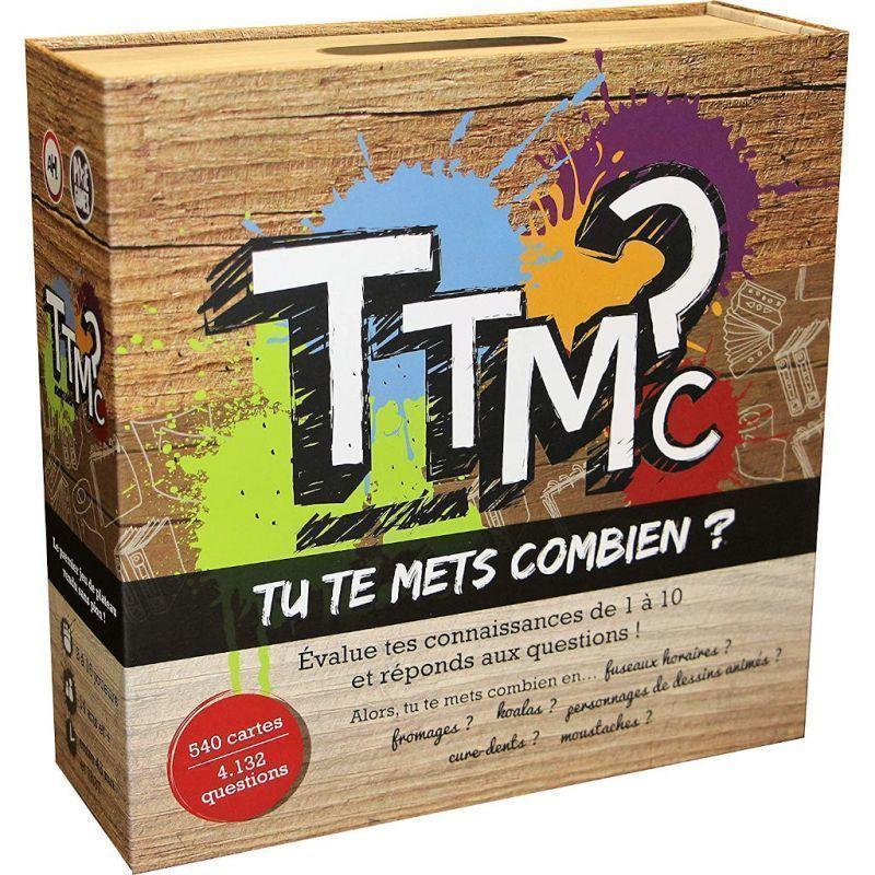 A-Nouveautés Jeu d'ambiance TTMC Tu te mets combien et TTMC2 Tu te remets combien ?