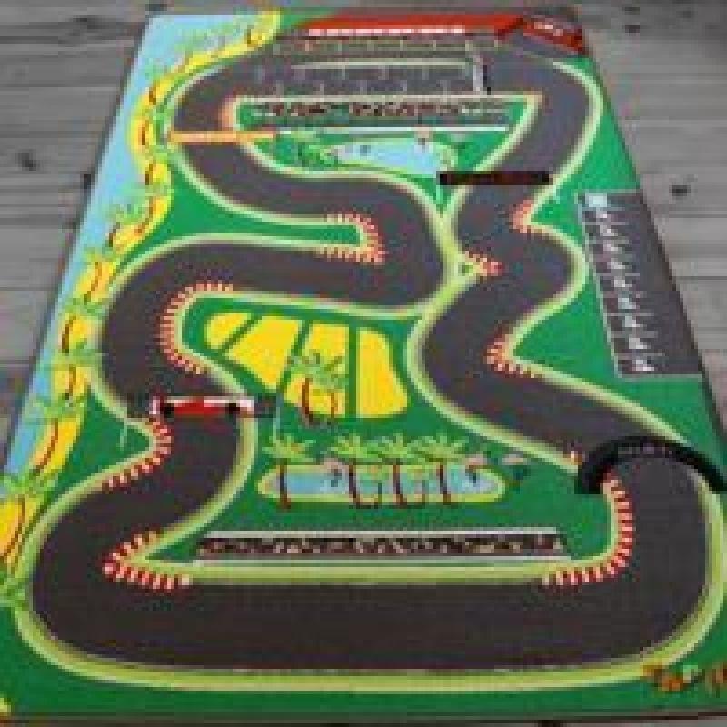 Tapis de route circuit Formule 1 tapis de jeu grande taille 130 x 200 cm