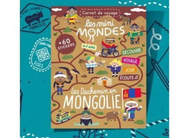 Livre les mini mondes carnet de voyage magazine pour les enfants de 4 à 7 ans
