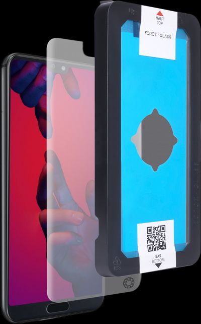 Protège-écran en verre trempé 2,5D Force Glass pour téléphones et tablettes
