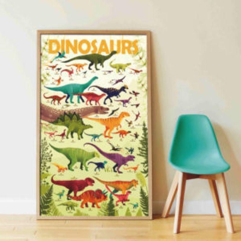 Stickers (posters) - Dinosaures / Océan / Danse / Requins / Savane
