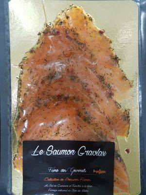 SAUMON GRAVLAX 2 tranches