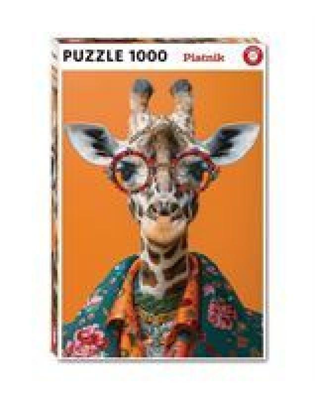Puzzle 1000 pièces - Crazy Girafe / Kandinsky Cercles
