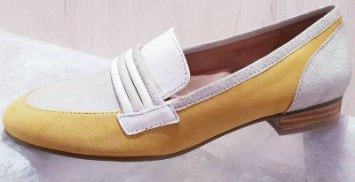 Mocassins Femme ZICA jaune beige