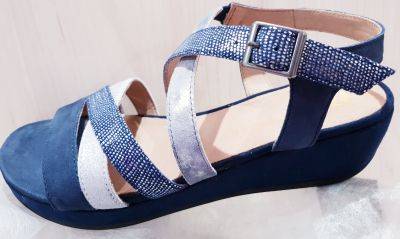 Sandales Femme LENOTO bleu