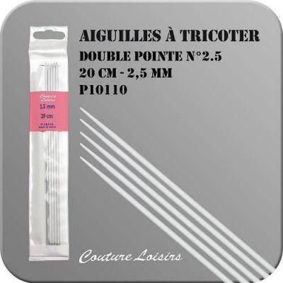 aiguilles à tricoter double pointe