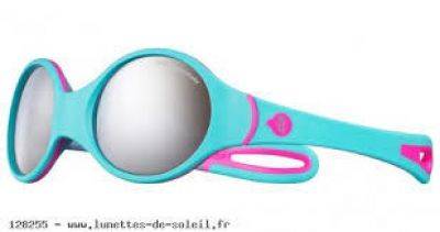 LUNETTES DE SOLEIL LOOP TURQUOISE GRIS ROSE