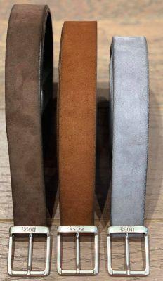 Ceinture HUGO BOSS Homme Nubuck Cognac