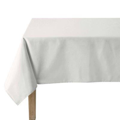 NAPPE COTON UNI BLANC - 180/300 cm