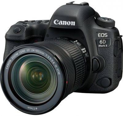 Appareil photo reflex Canon 6D Mark II + 24-105 STM