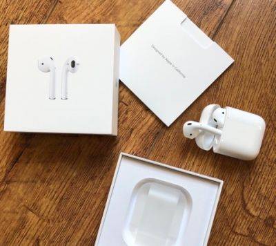 écouteurs sans fil Apple AirPods