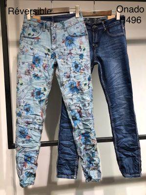 Jean réversible femme ONADO