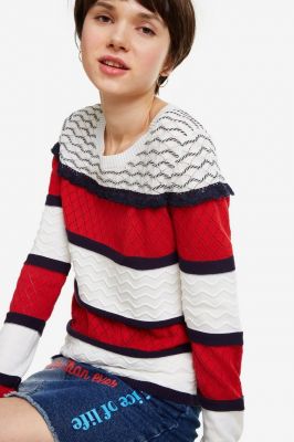 Pull Marinière Desigual