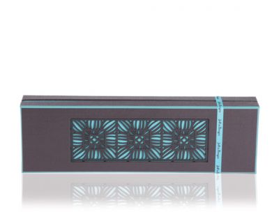 Boîte rectangle marron